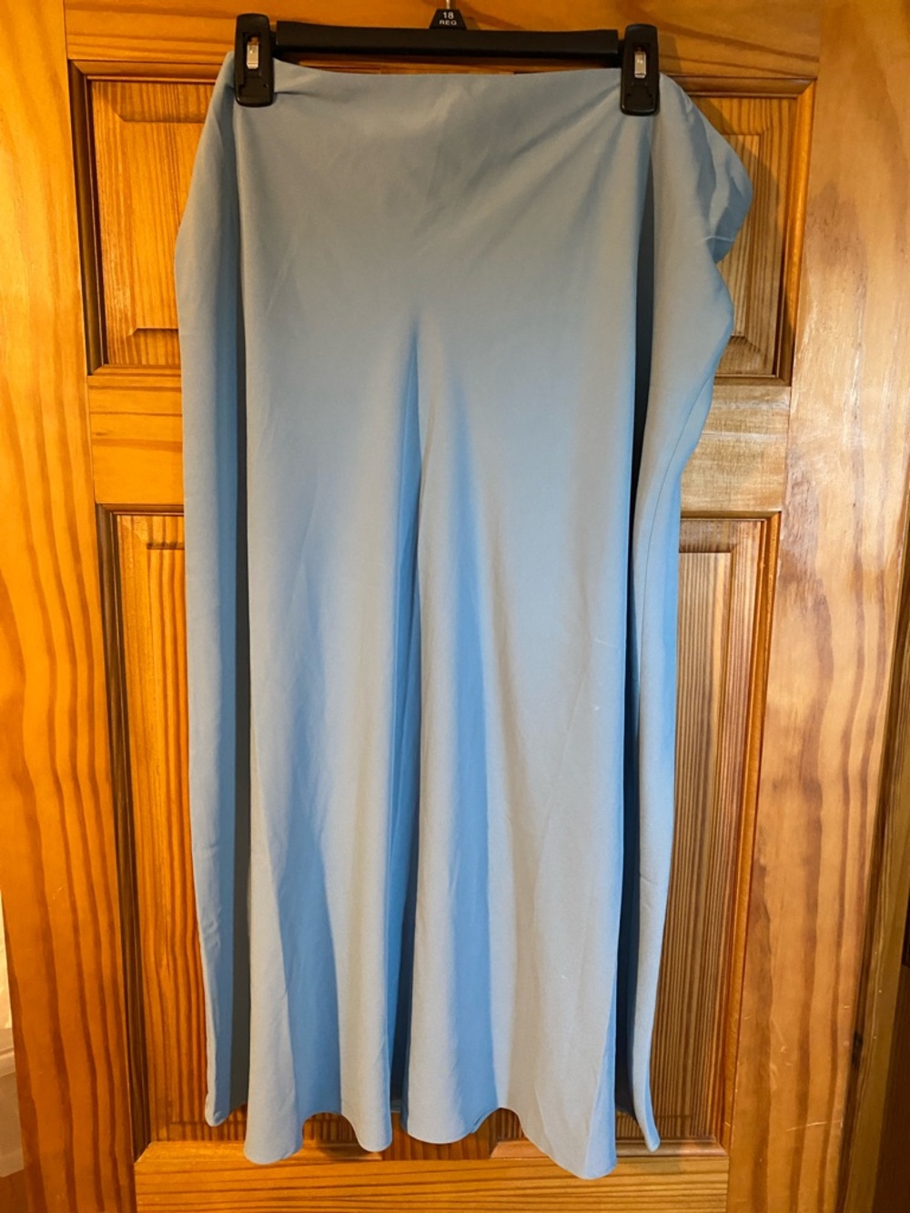 Time and Tru Sky Blue Maxi Skirt